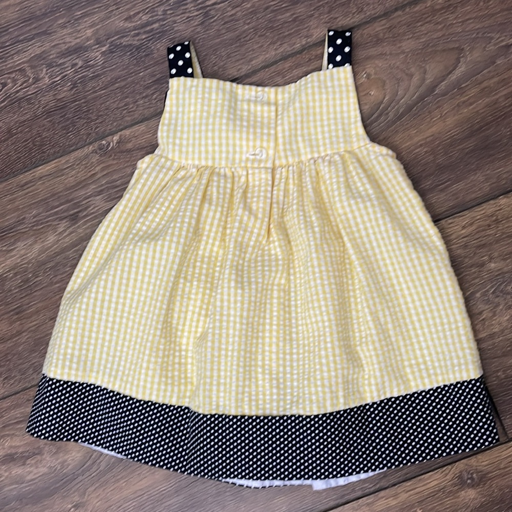 Rare Editions Bumble Bee Seersucker Set, Size 12 Months - Picture 3 of 4
